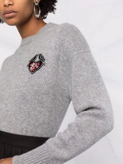 Flash Sale 🔥 Alexander McQueen Love Birds wool jumper ⭐ 8 Alexander McQueen Love Birds wool jumper