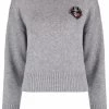 Alexander McQueen Love Birds wool jumper