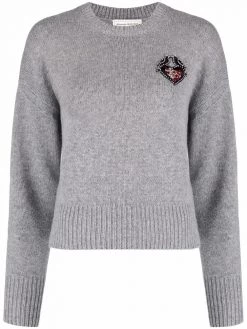 Alexander McQueen Love Birds wool jumper