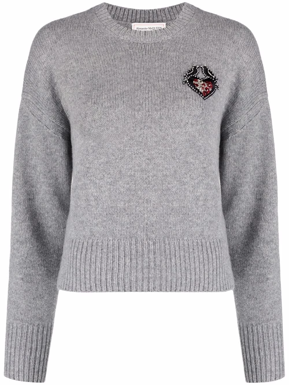 Flash Sale 🔥 Alexander McQueen Love Birds wool jumper ⭐ 1 Alexander McQueen Love Birds wool jumper