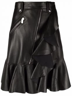 Alexander McQueen peplum-hem skirt
