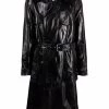 Alexander McQueen leather trench coat
