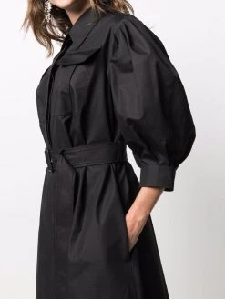 Alexander McQueen belted cotton shirt dress