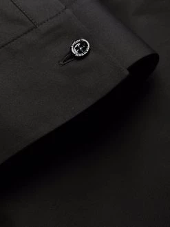 Alexander McQueen flared band-collar cotton dress