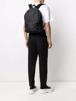 Alexander McQueen skull-embroidered backpack