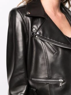 Alexander McQueen cropped biker jacket