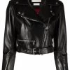 Alexander McQueen cropped biker jacket