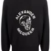 Alexander McQueen logo-intarsia jumper