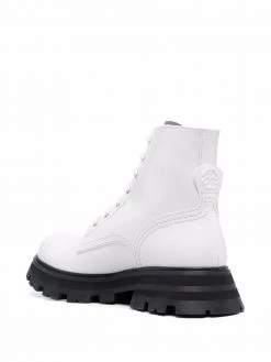 Top 10 ๐ Alexander McQueen Wander lace up ๐ฅพ boots โ๏ธ 6 Alexander McQueen Wander lace-up boots
