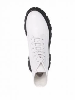 Top 10 ๐ Alexander McQueen Wander lace up ๐ฅพ boots โ๏ธ 7 Alexander McQueen Wander lace-up boots