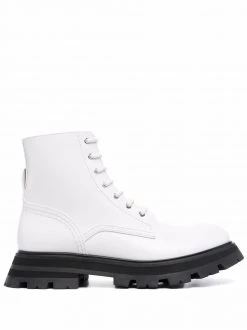 Alexander McQueen Wander lace-up boots