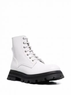 Alexander McQueen Wander lace-up boots