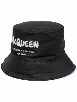 Alexander McQueen McQueen Graffiti bucket hat