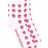 Alexander McQueen skull jacquard socks