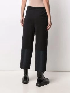 Alexander McQueen cropped drawstring track trousers