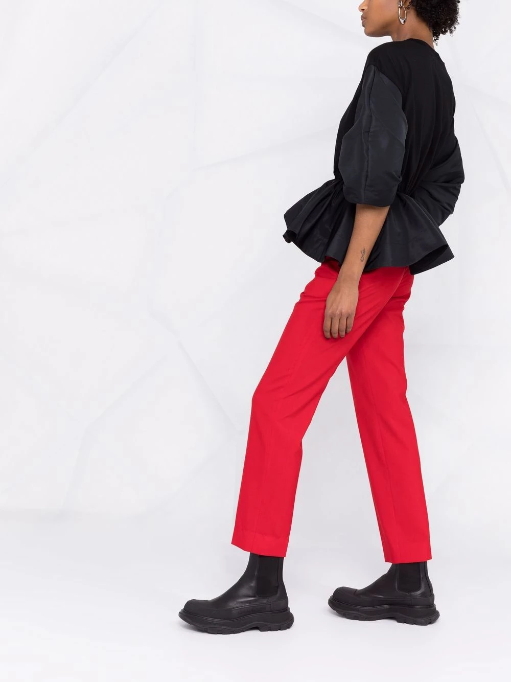 Hot Sale ๐ Alexander McQueen Puff sleeve peplum top ๐ 4 Alexander McQueen puff-sleeve peplum top