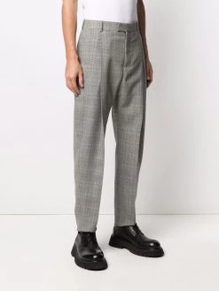 Alexander McQueen Prince of Wales check trousers