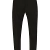 Alexander McQueen tailored satin-panel trousers