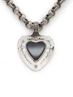 Alexander McQueen heart pendant necklace