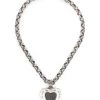 Alexander McQueen heart pendant necklace