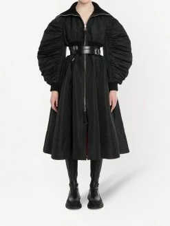 Alexander McQueen Hybrid Bomber mid-length dress