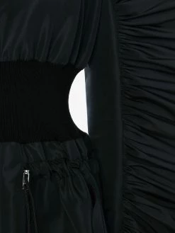 Alexander McQueen Hybrid Bomber mid-length dress