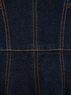 Hot Sale ⭐ Alexander McQueen Cocoon sleeve denim 👗 dress ✨ 9 Alexander McQueen cocoon-sleeve denim dress