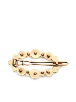 Alexander McQueen pearl skull hair clip