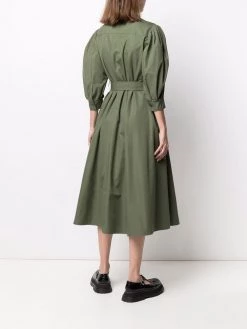 Alexander McQueen belted shirt dress