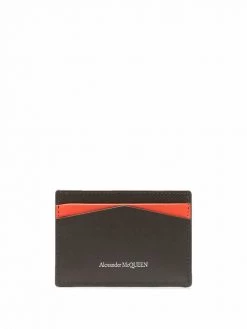 Alexander McQueen logo-printed cardholder