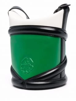 New ✔️ Alexander McQueen The Curve panelled shoulder bag ✨ 7 Alexander McQueen The Curve panelled shoulder bag