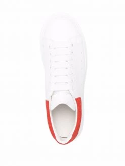 Alexander McQueen Oversize crocodile-embossed detail sneakers