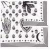 Alexander McQueen Mystic Skull silk shawl
