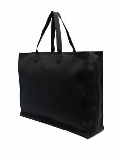Alexander McQueen Graffiti logo tote