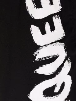 Alexander McQueen logo-print swim shorts