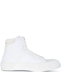 Alexander McQueen Deck Plimsoll high-top sneakers