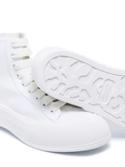 Alexander McQueen Deck Plimsoll high-top sneakers