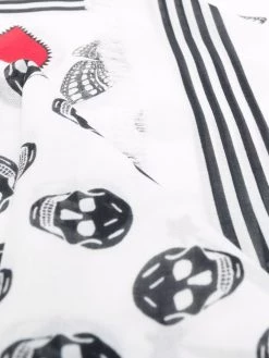 Alexander McQueen skull-print maxi scarf