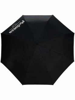 Alexander McQueen logo-print umbrella