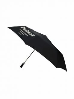 Alexander McQueen logo-print umbrella