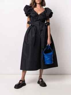 Alexander McQueen high-waisted voluminous trousers