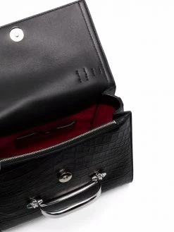 Alexander McQueen The Story embossed tote bag