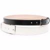 Alexander McQueen tow-tone leather belt
