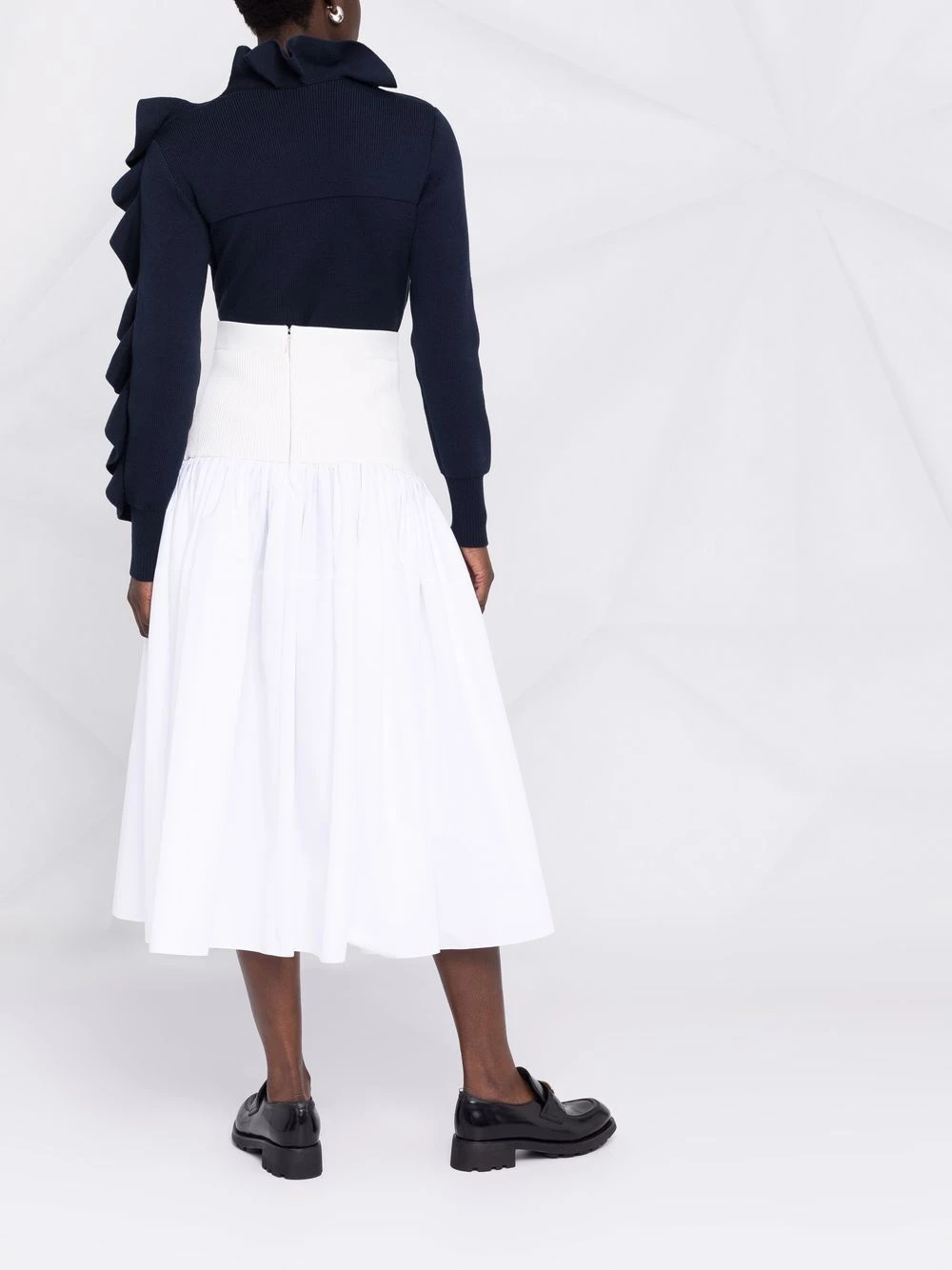 Cheap 🛒 Alexander McQueen Asymmetric ruffled jumper 💯 4 Alexander McQueen asymmetric ruffled jumper