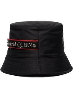 Alexander McQueen Graffiti logo bucket hat