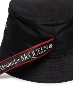 Alexander McQueen Graffiti logo bucket hat