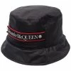 Alexander McQueen logo-embellished jacquard bucket hat