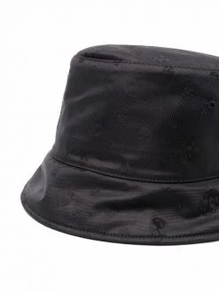 Alexander McQueen logo-embellished jacquard bucket hat