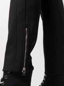 Alexander McQueen ankle-zip track pants