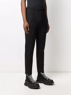 Alexander McQueen ankle-zip track pants